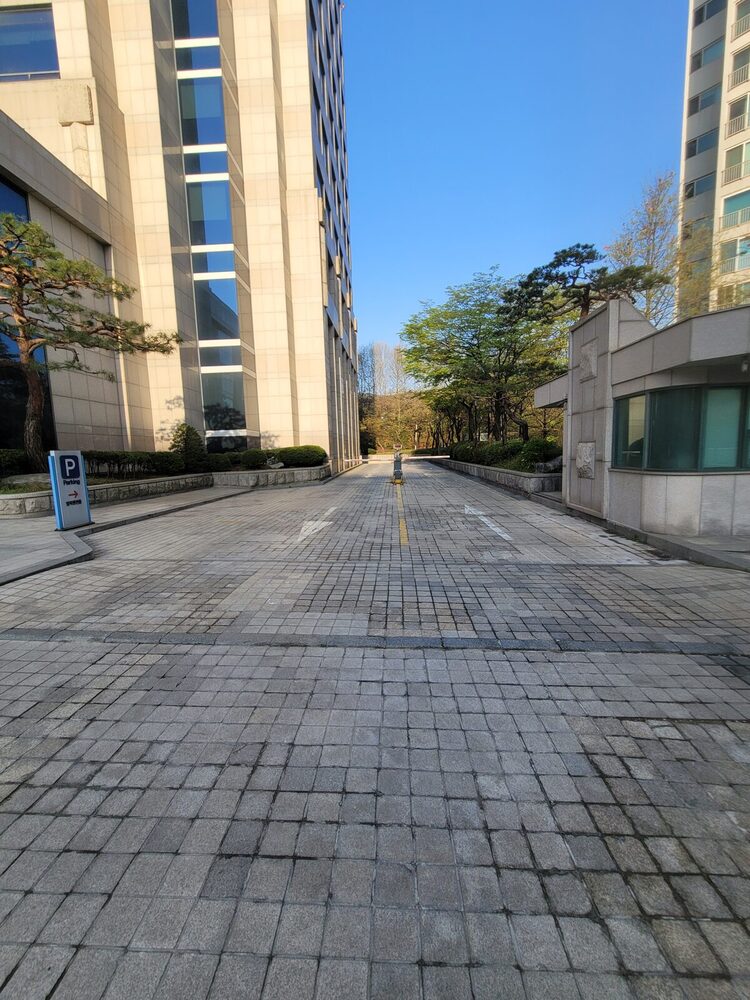 신촌 아스팔트시공 현장사진 1