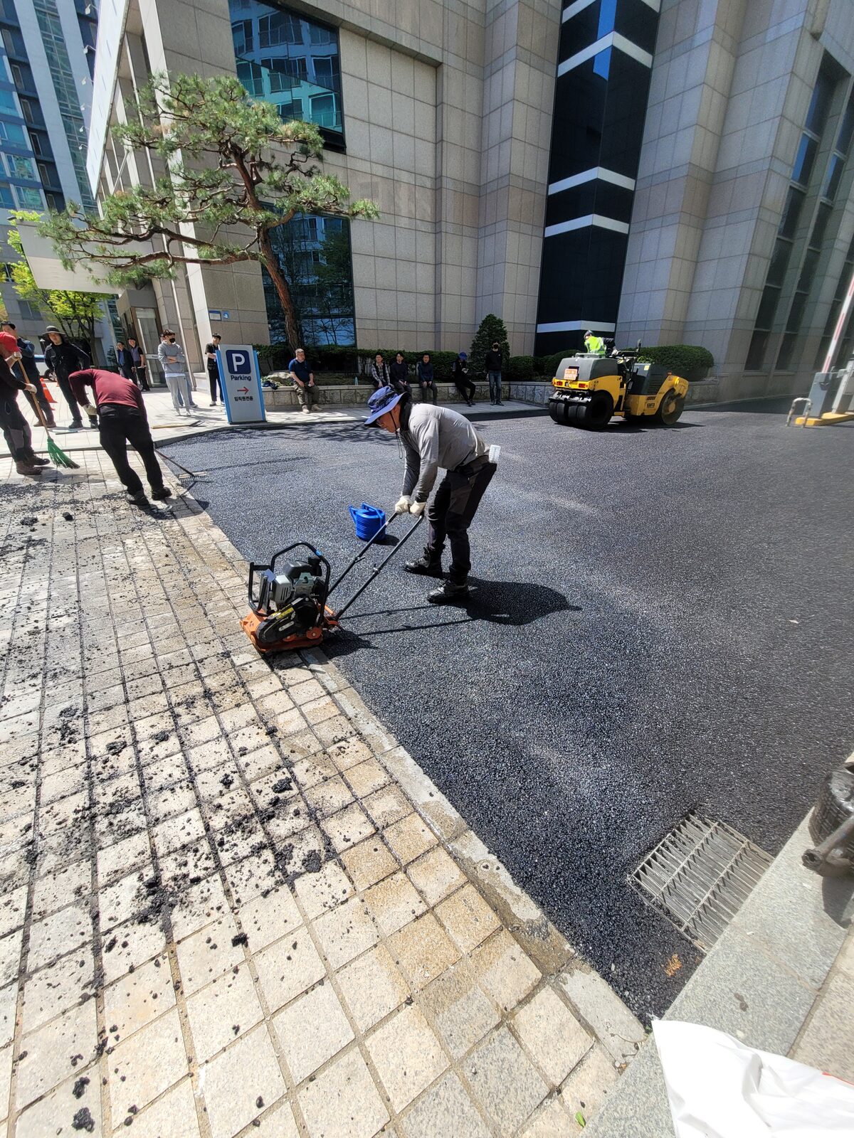 분당 아스팔트시공 현장사진 4