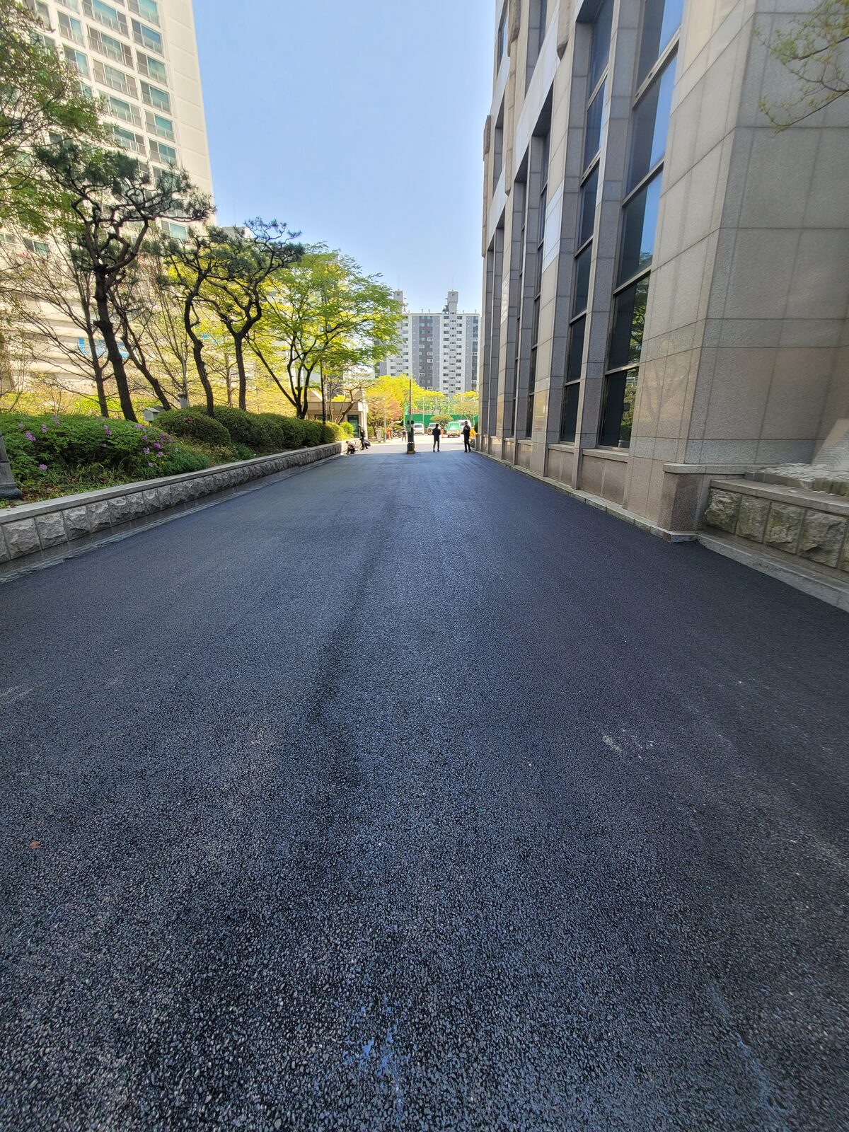 송파 아스팔트시공 현장사진 1